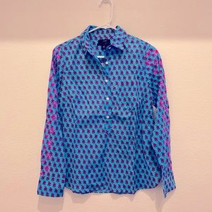 J. CREW XS Classic Shirt NWT